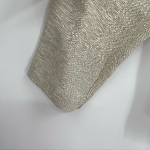 Chico’s Sophie Silk Scarf Jacket NWT Gauze lapels Size 2 (Large) Open Front - Picture 5 of 11